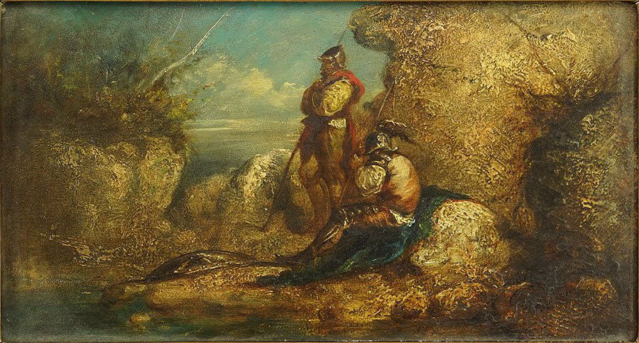 Attributed to Adolphe Joseph Thomas Monticelli (French, (1 of 2)