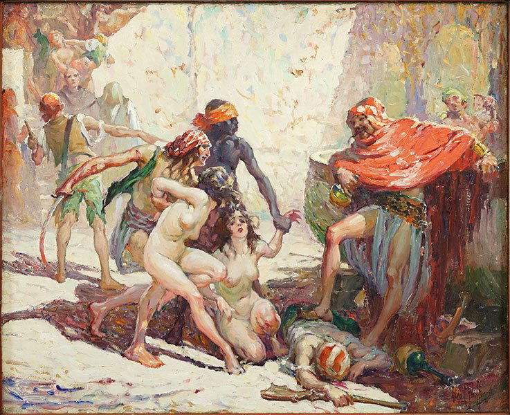 Glen C. Sheffer (American, 1881-1948) Spoils Of (1 of 9)