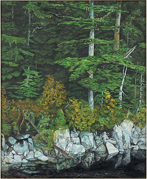 Richard D. Phillips (American, 20th Century) Deep Wood. (1 of 1)