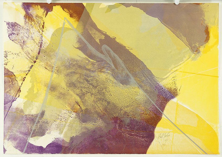 Paul Jenkins (American, 1923-2012) Composition. (1 of 1)