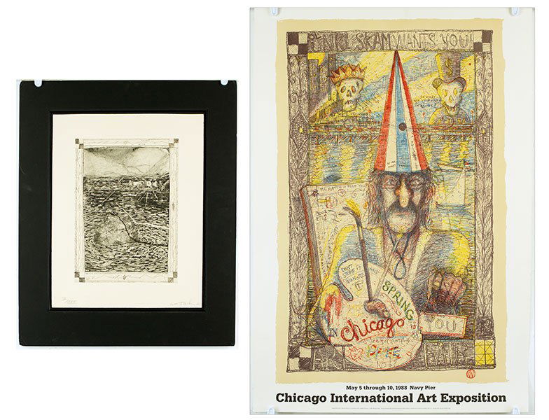 William T. Wiley (American, B. 1937) Beginning Passes. (1 of 1)