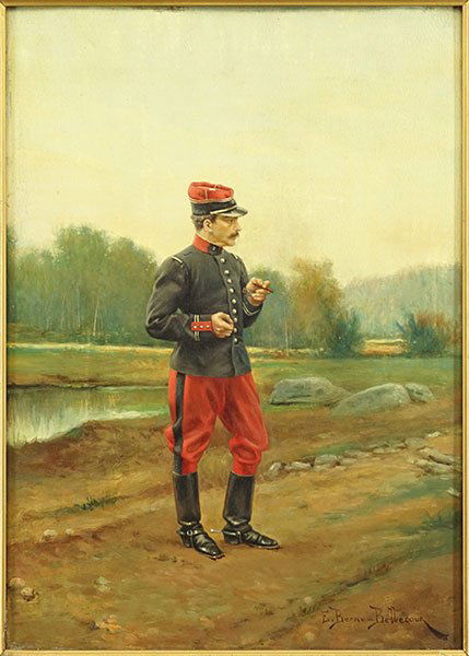 Etienne Prosper Berne-Bellecoeur (1838 - 1910) Portrait (1 of 1)