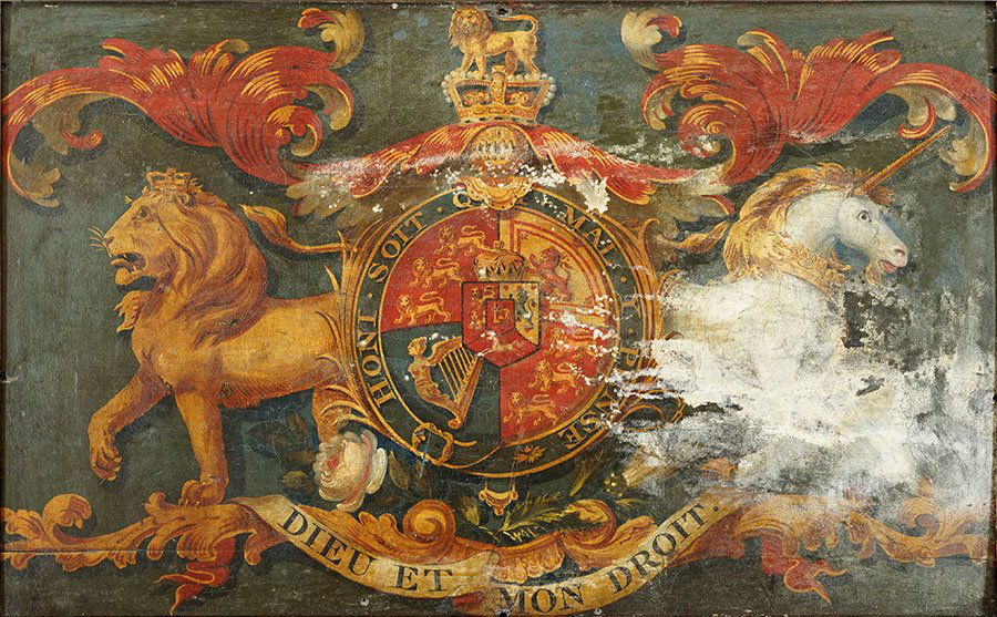Artist Unknown (British, 19th Cenury) An English Crest. (1 of 1)