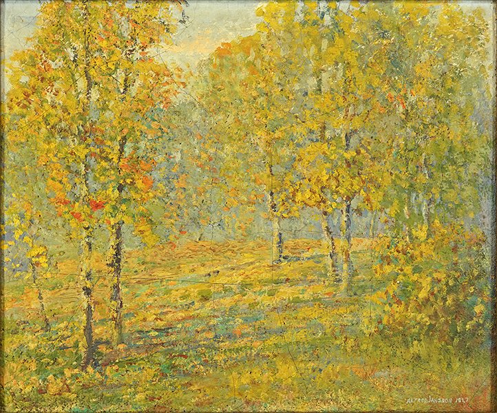 Alfred Jansson (Swedish/American, 1863-1931) Autumn (1 of 2)