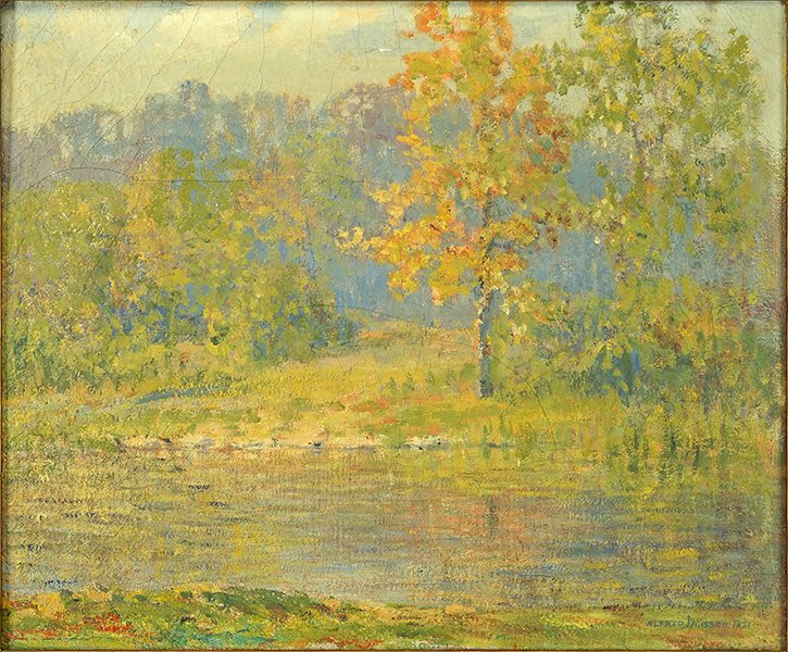 Alfred Jansson (Swedish/American, 1863-1931) Riverside, (1 of 2)