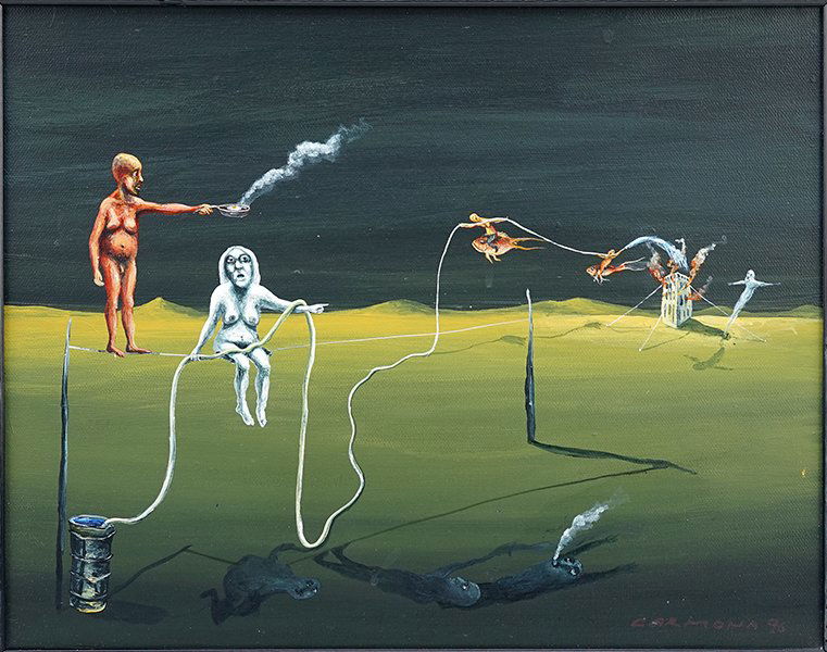 Williams Carmona (Cuban, B. 1964) Put It Out WIth (1 of 2)