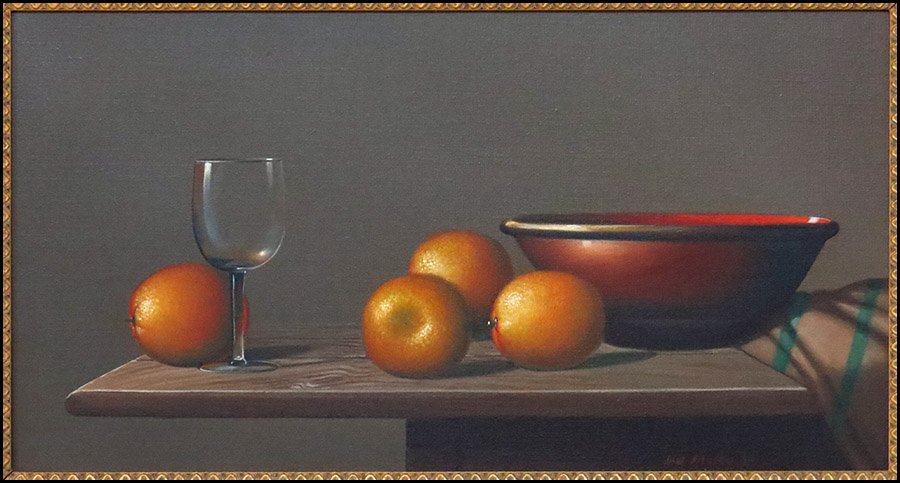 Jan Palmu (Finnish, 1945-1995) Oranges, 1990. (1 of 6)