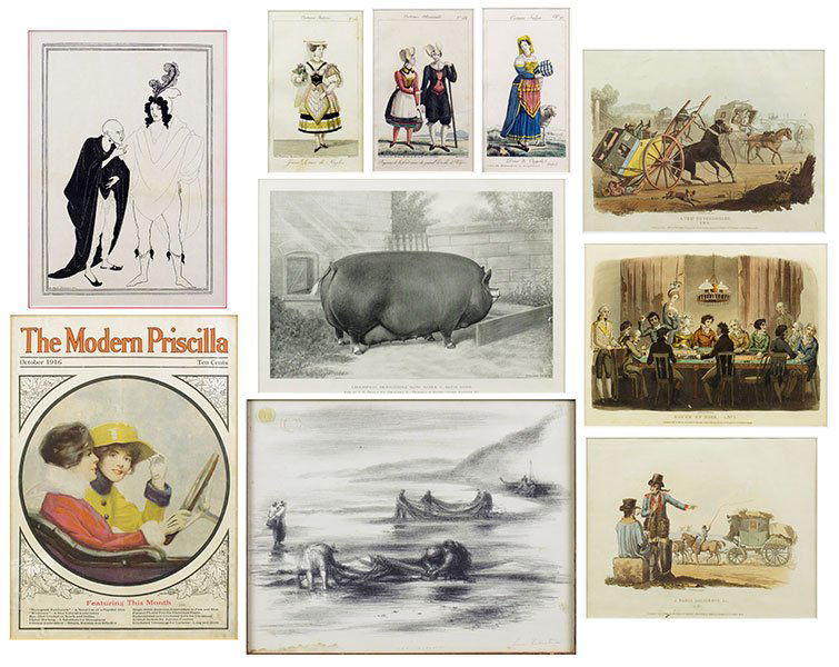 A Collection of Framed Prints. (1 of 5)