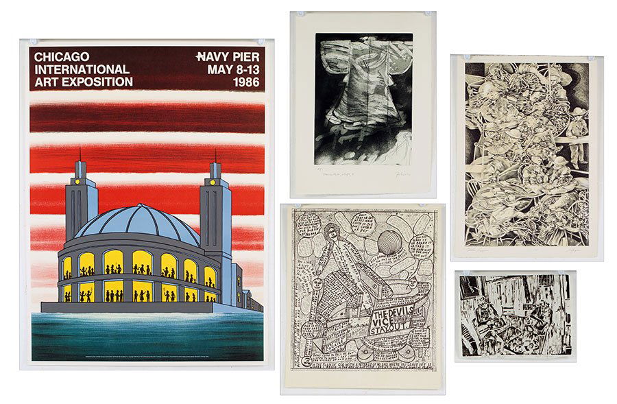 After Roger Brown (American, 1941-1997) Chicago (1 of 1)