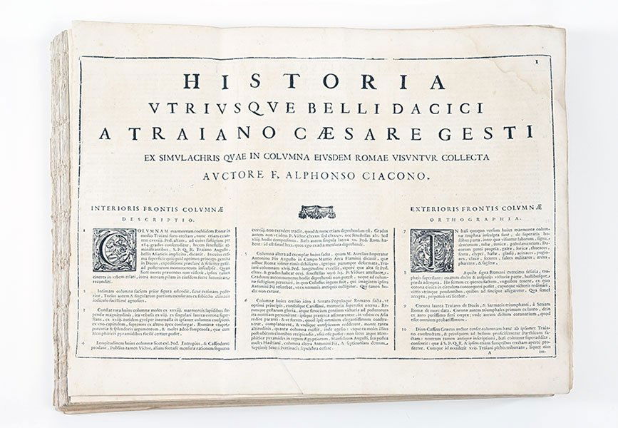Pietro Santi Bartoli (Italian, 1635-1700) Trajan's (1 of 2)