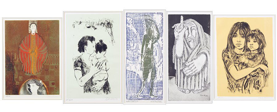 A Collection Of 20th Century Prints. (1 of 1)