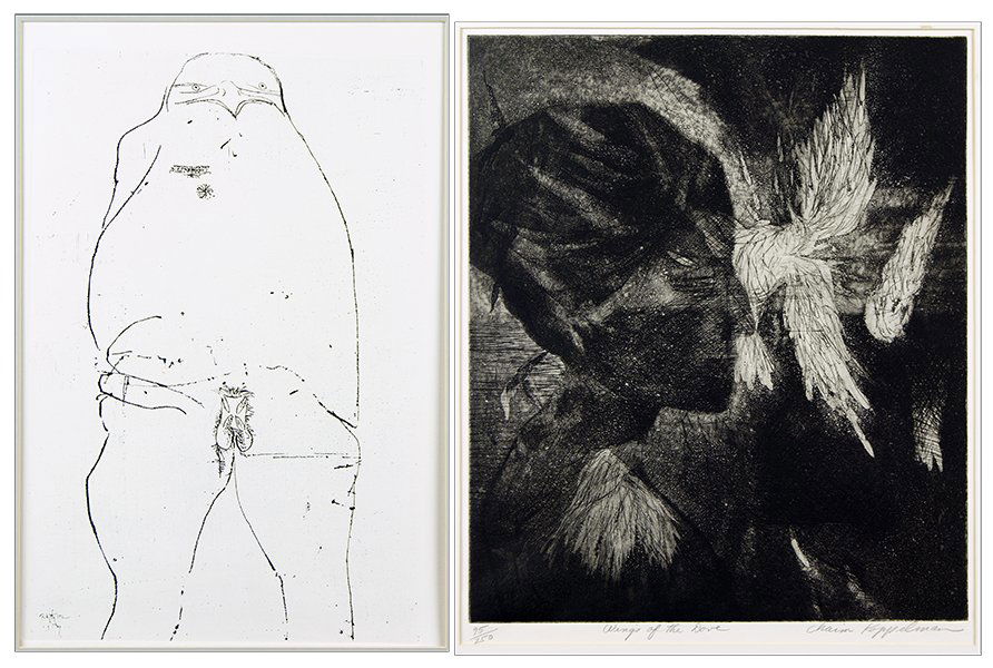 Leonard Baskin (American, 1922-2000) Bird Man. (1 of 1)