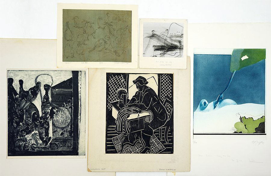 Flora Schofield (American, 1873-1960) Seamstress. (1 of 1)