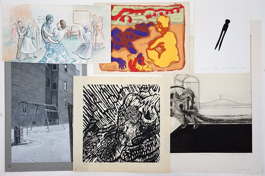 A Collection Of 20th Century Prints And Drawings. (1 of 1)