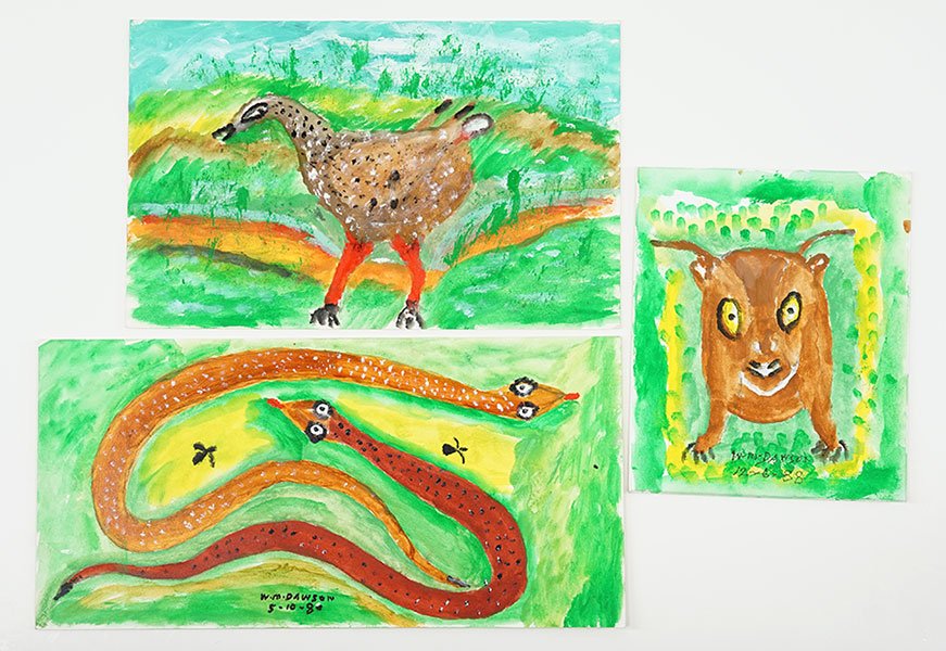 William Dawson (American, 1901-1990) Three Oil (1 of 1)