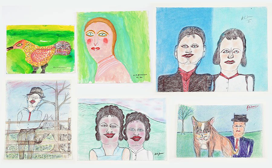 William Dawson (American, 1901-1990) Two Oil Paintings. (1 of 1)