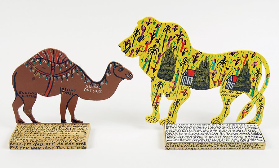 Howard Finster (American, 1916-2001) Two Works. (1 of 1)