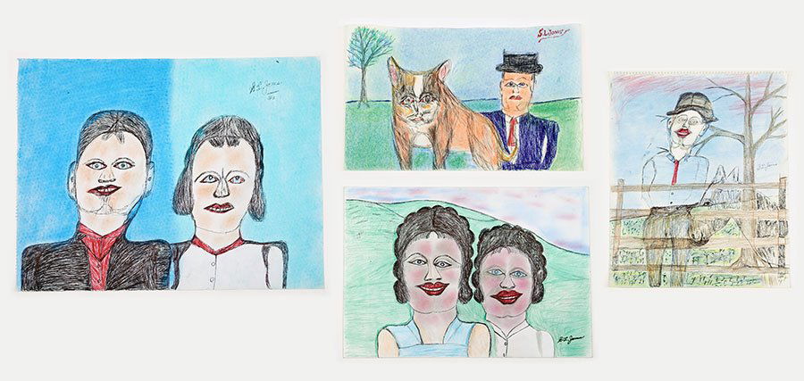 Shields Landon Jones (American, 1901-1997) Man with a (1 of 1)