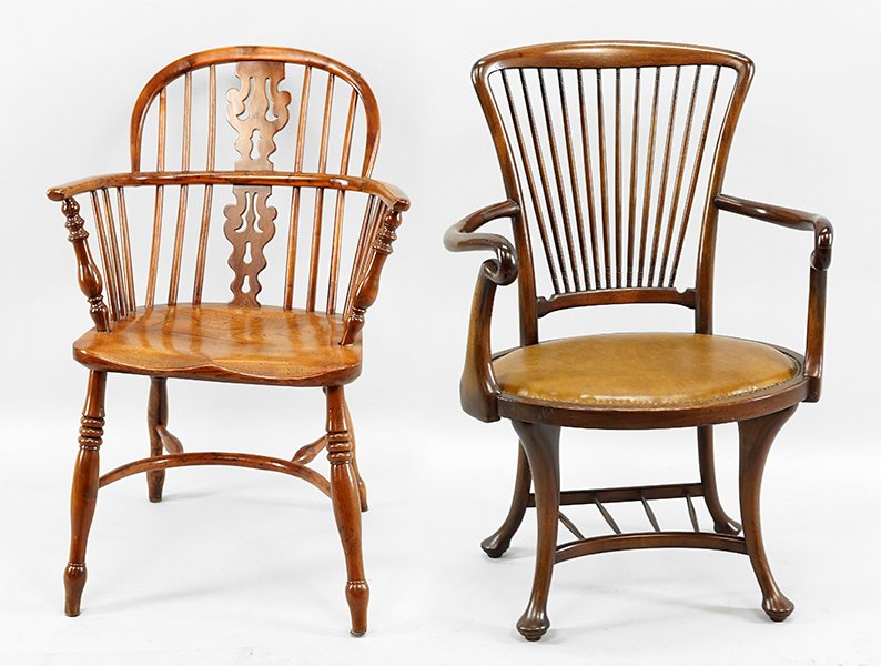 Two 19th Century English Chairs. (1 of 1)