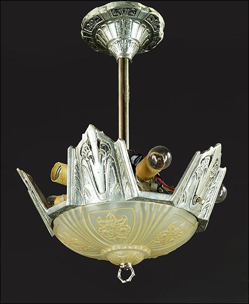 An Art Deco Hanging Fixture. (1 of 1)