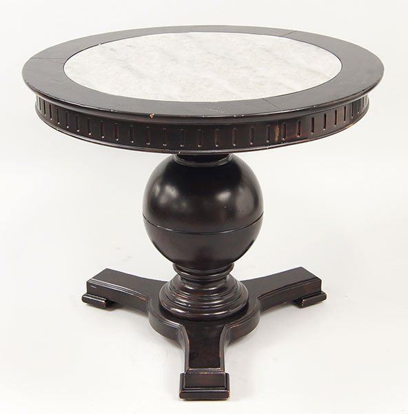 A Contemporary Wood Center Table. (1 of 1)