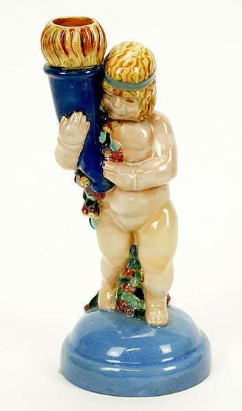 An Austrian Karau Werkstatte Candlestick. (1 of 1)