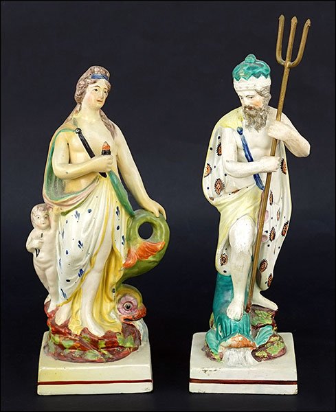 Two Staffordshire Figures. (1 of 1)