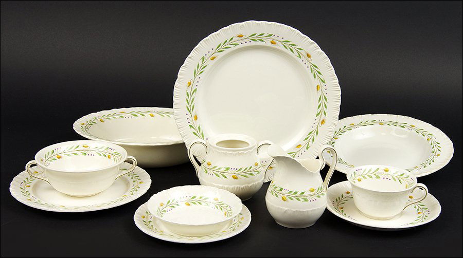 A Wedgwood Porcelain Partial Dinner Service. (1 of 1)