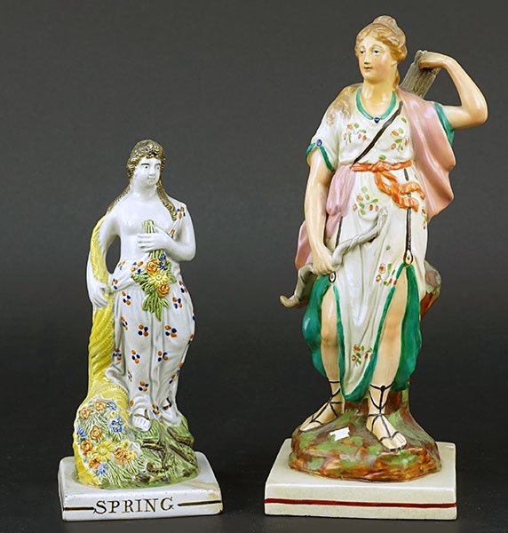 Two Staffordshire Figures. (1 of 3)