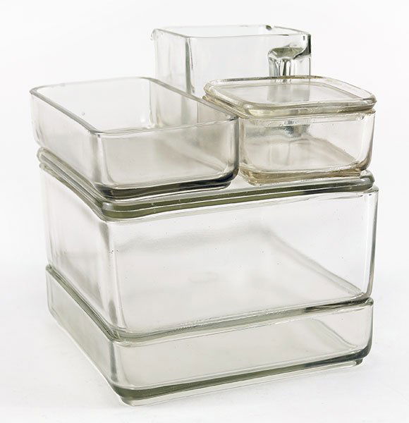 Wilhelm Wagenfeld (German, 1900-1990) A Suite of Kubus (1 of 1)