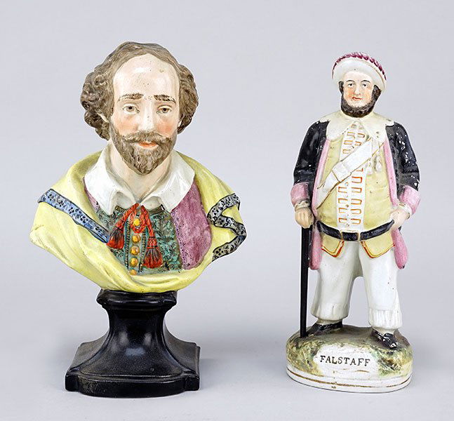 Two Staffordshire Figures. (1 of 1)