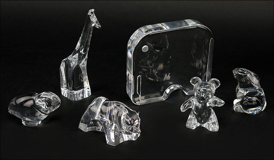 A Collection of Crystal Animals. (1 of 1)