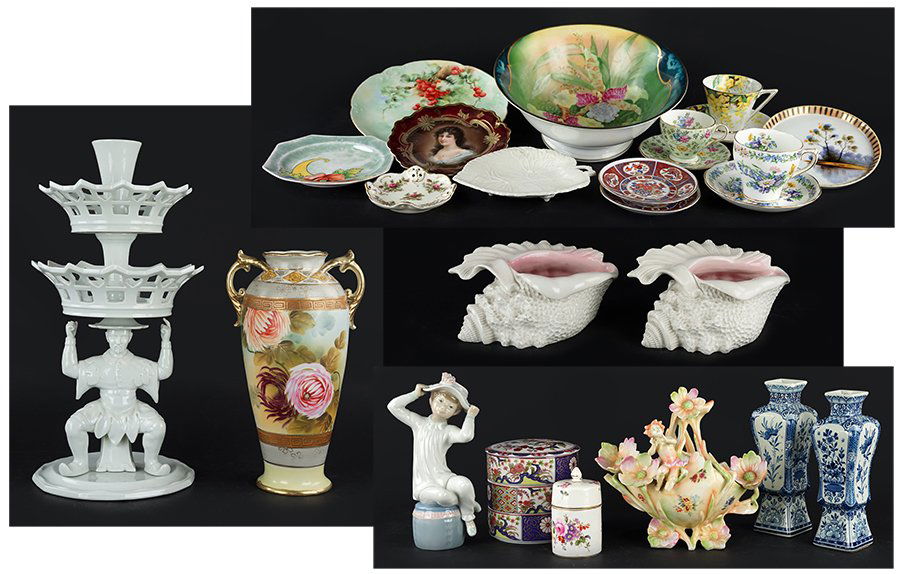 A Collection of Porcelain Table Articles. (1 of 1)