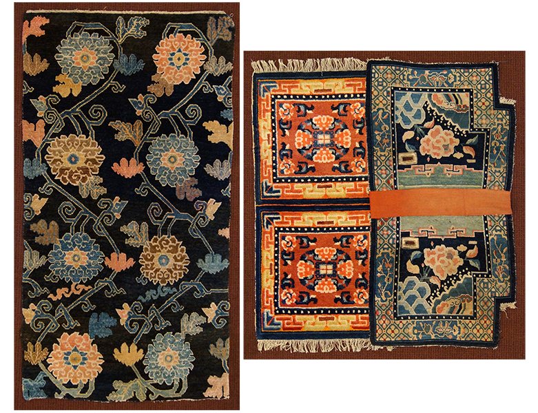 A Chinese Art Deco Rug. (1 of 9)