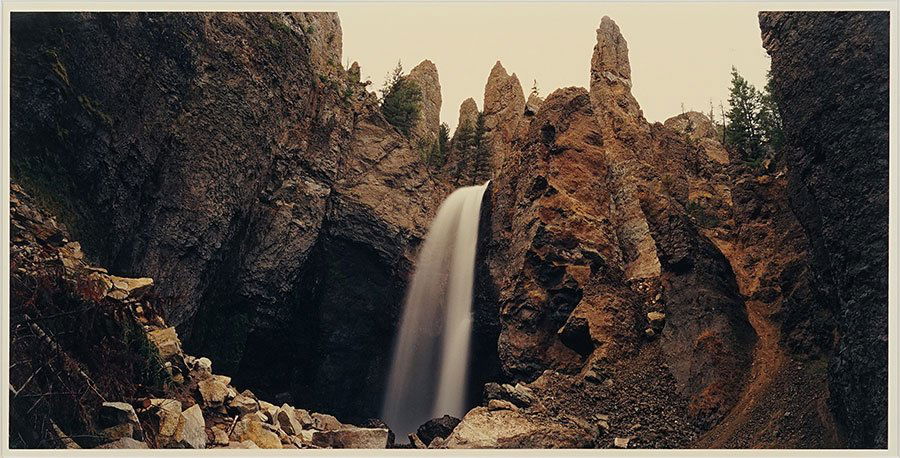 John Pfahl (American, B. 1939) Tower Falls, (1 of 1)