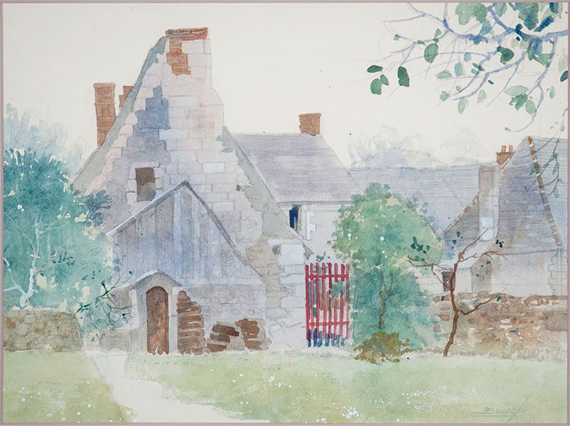 William Benecke (1934-2001) Loire Valley. (1 of 1)