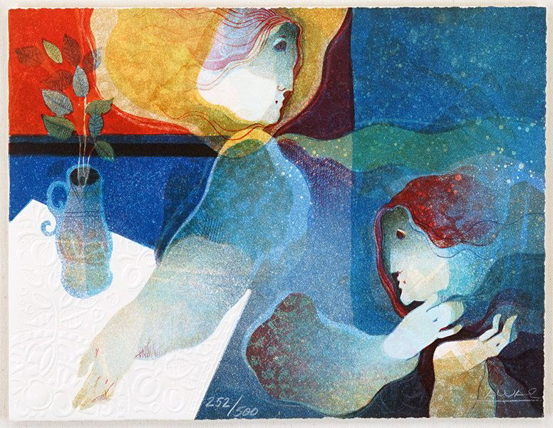 Alvar Sunol (Spanish, B. 1935) Untitled with Two (1 of 1)