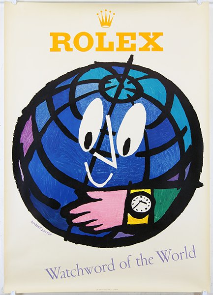 Herbert Leupin (Swiss, 1916-1999)  Rolex: Watchword of (1 of 1)