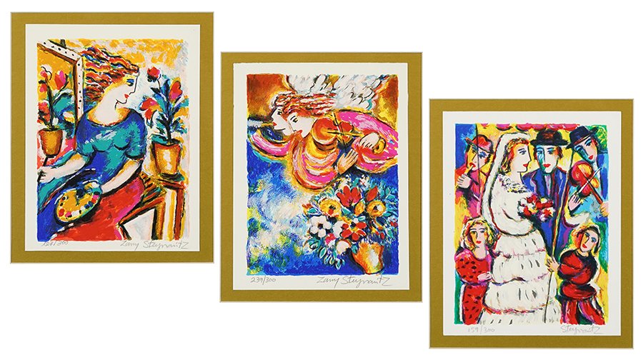 Zamy Steynovitz (Israeli, 1951-2000) Three Color (1 of 1)