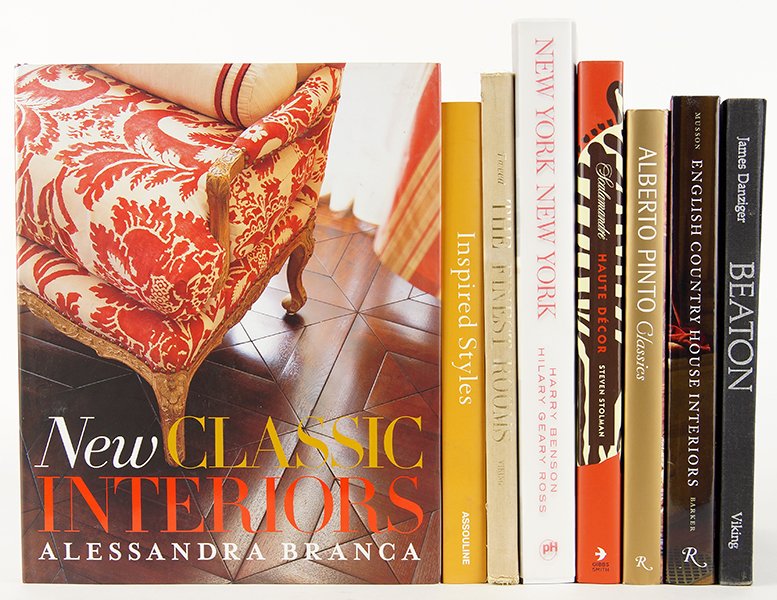 A Collection Of Interior Design Books. (1 of 1)