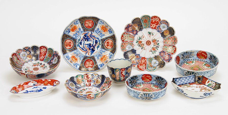 A 20th Century Japanese Imari Porcelain Partial Dinner (1 of 1)