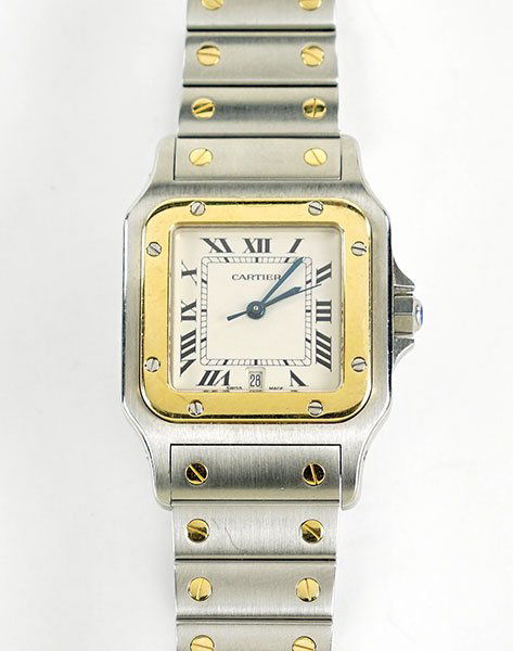 A Cartier Santos Galbee Man's Watch. (1 of 1)
