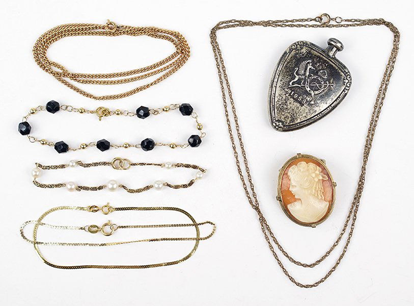 Two 14 Karat Yellow Gold Bracelets. (1 of 1)