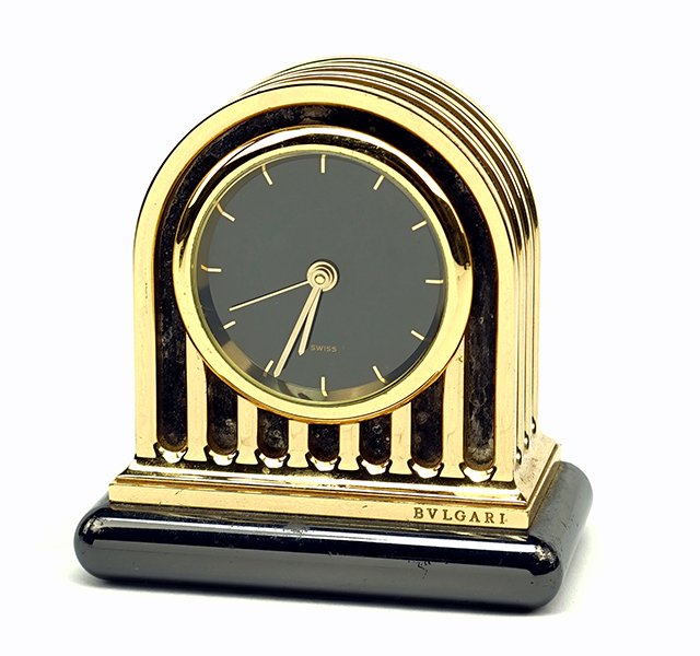 A Bulgari Duomo Desk Clock. (1 of 1)
