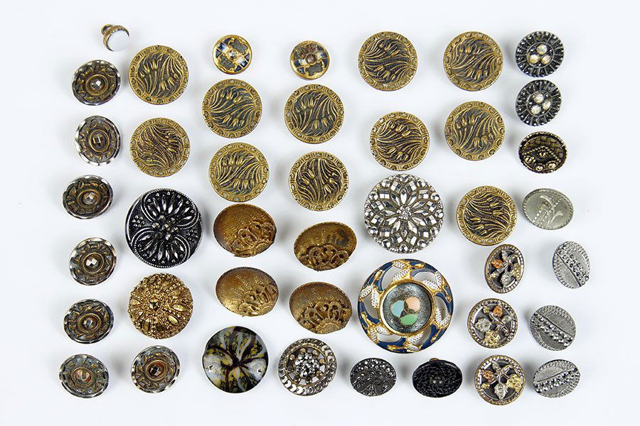 Two Pairs Of Victorian Brass Carved And Engraved (1 of 1)