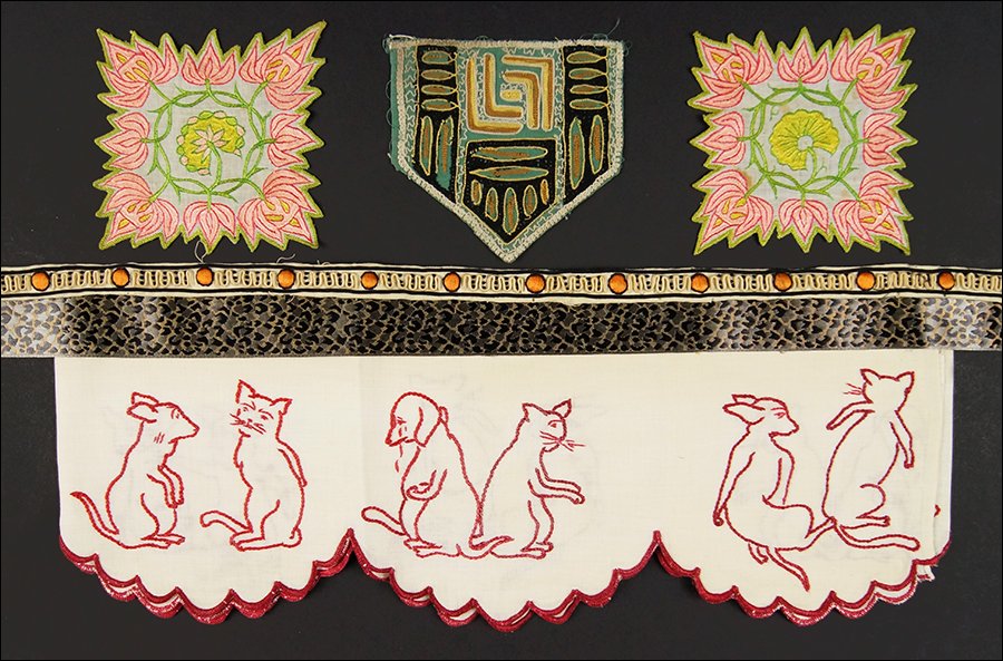 A Collection Of Vintage Trim And Ribbon. (1 of 1)