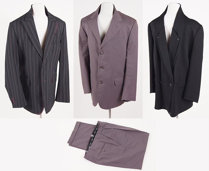 A Gianni Versace Pale Purple Suit. (1 of 1)