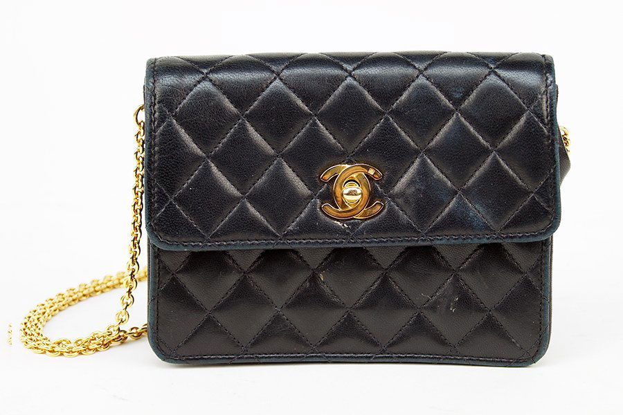 A Chanel Classic Mini Crossbody Bag.