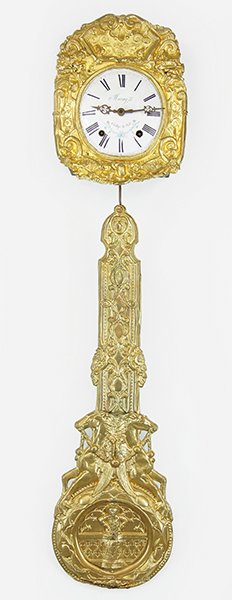 A French Comtoise Clock. (1 of 2)