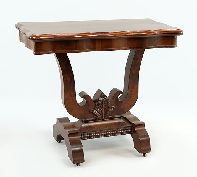 An Empire Style Mahogany Table. (1 of 2)
